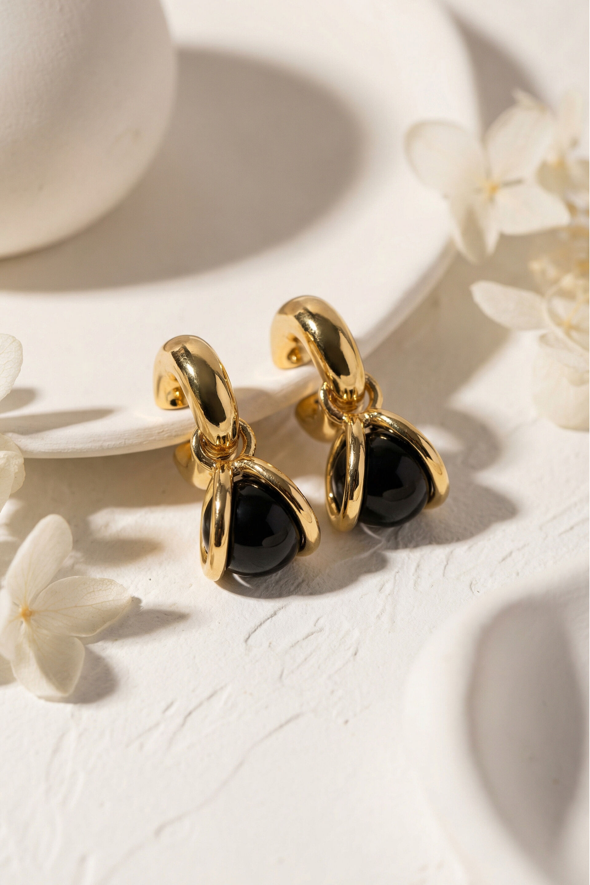 Orel Black Danglers, , image 3